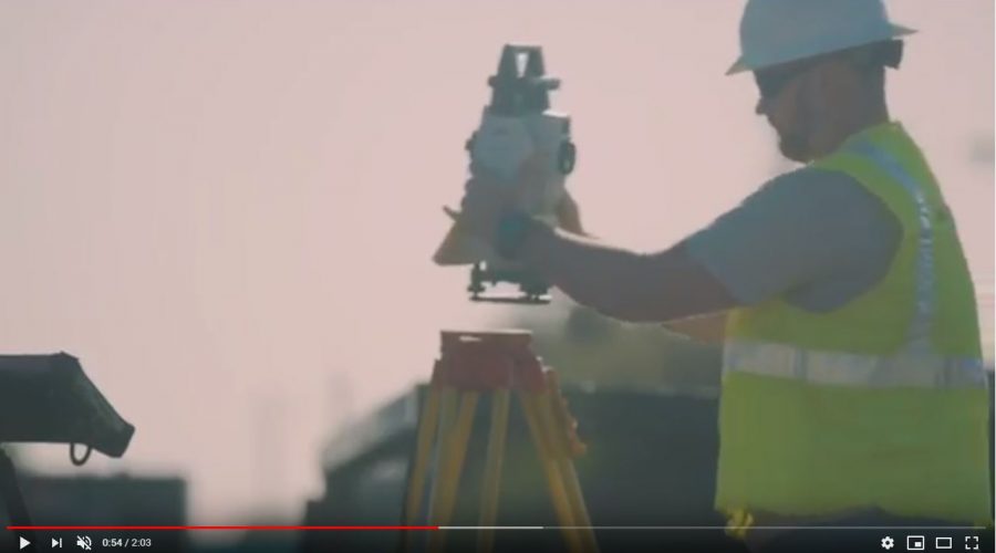 Video Estación Total Leica iCON iCR80S Robotic Construction