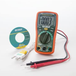 EX330 Mini multímetro de 12 funciones y detector de voltaje sin contacto
